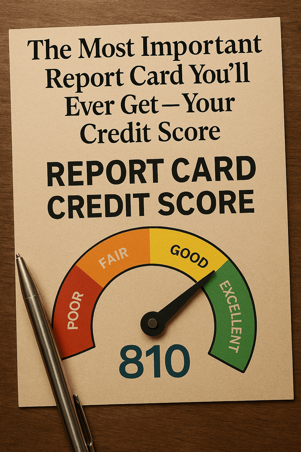 Credit Score, most important report card
