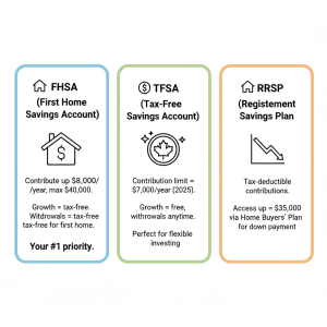 TFSA RRSP FHSA investment plan Canada, how to save money on $23 an hour in Canada