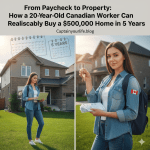 wealth plan for 20 year old earning 23$ per hour